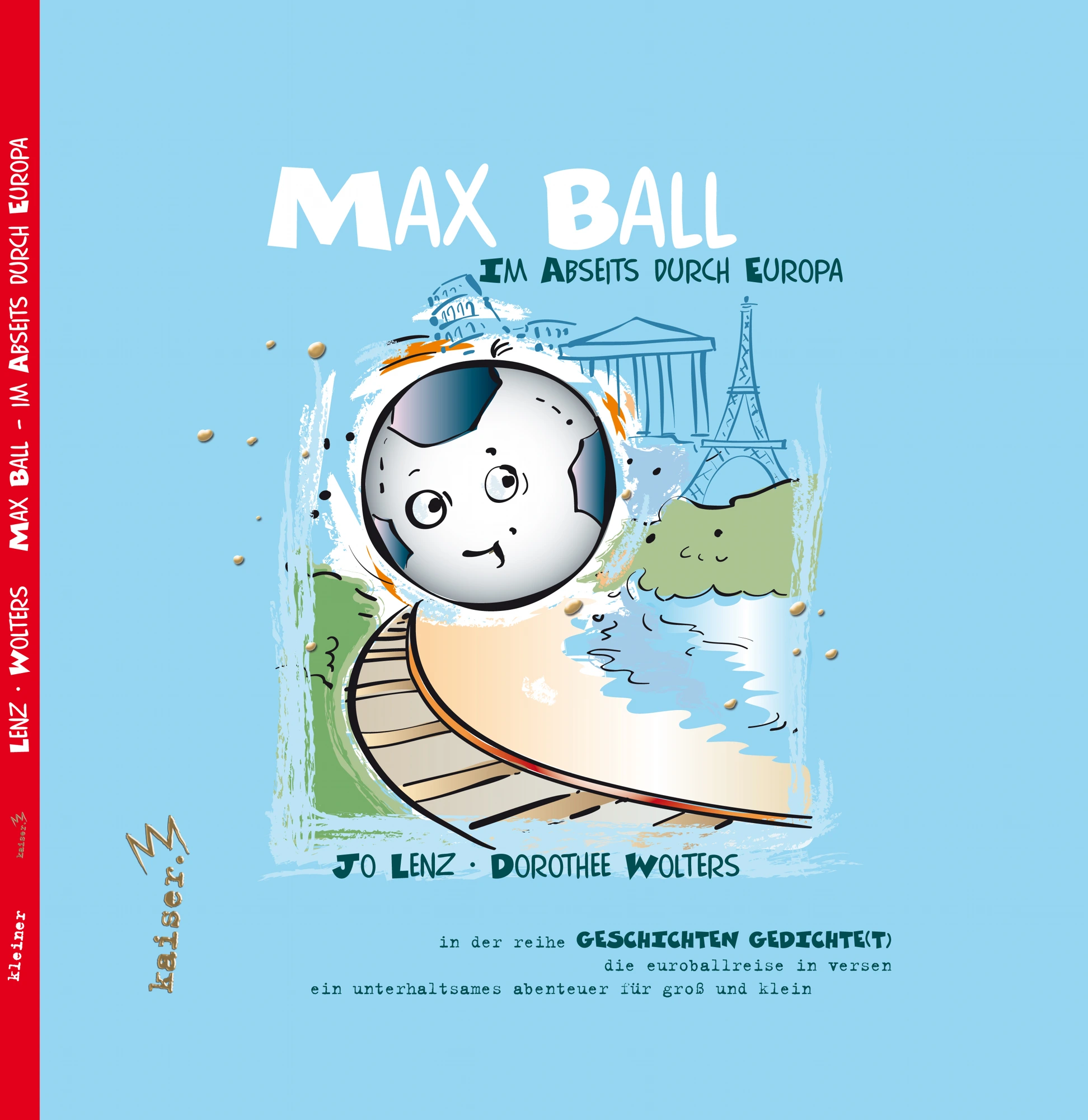 Buchcover „Max Ball — Im Abseits durch Europa“